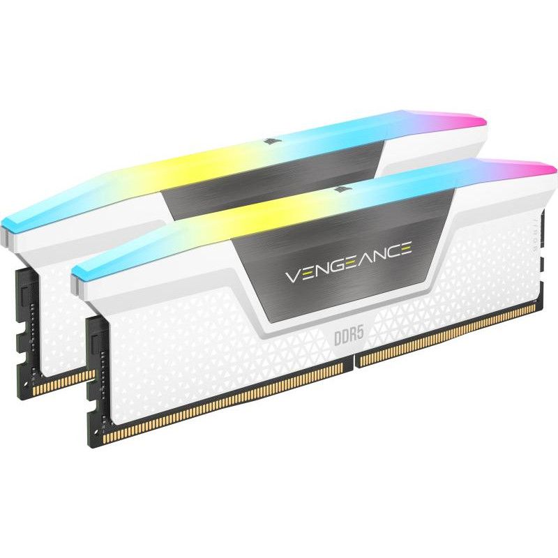 Corsair Vengeance RGB CMH32GX5M2B6000Z30W module de mémoire 32 Go 2 x 16 Go DDR5 288-pin DIMM · Mémoires PC · Informat Sys...