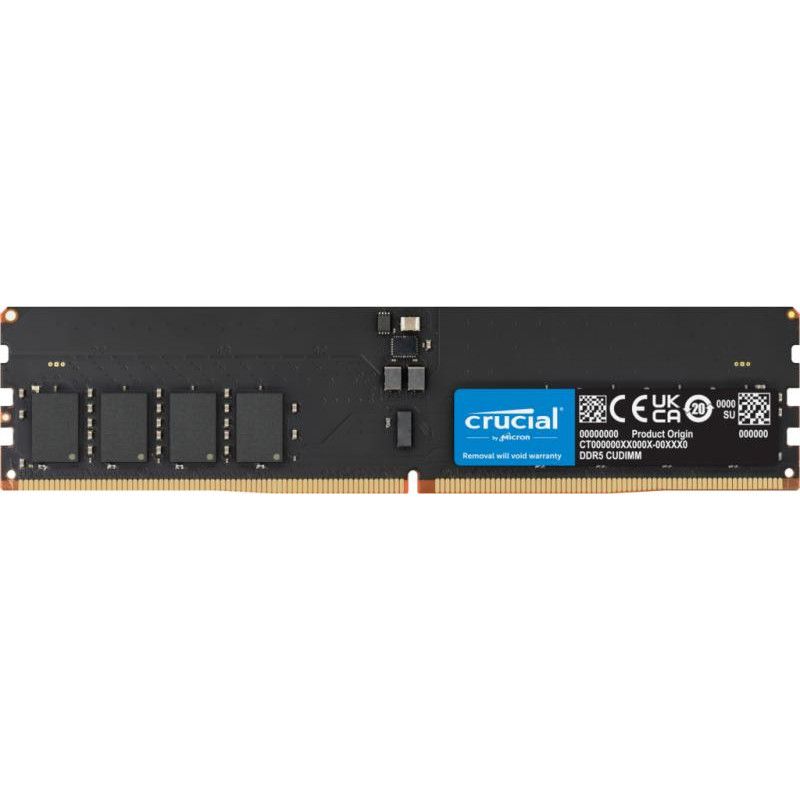 Crucial CT32G64C52CU5 module de mémoire 32 Go 1 x 32 Go DDR5 6400 MT/s 288-pin DIMM · Mémoires PC · Informat Systems Stras...
