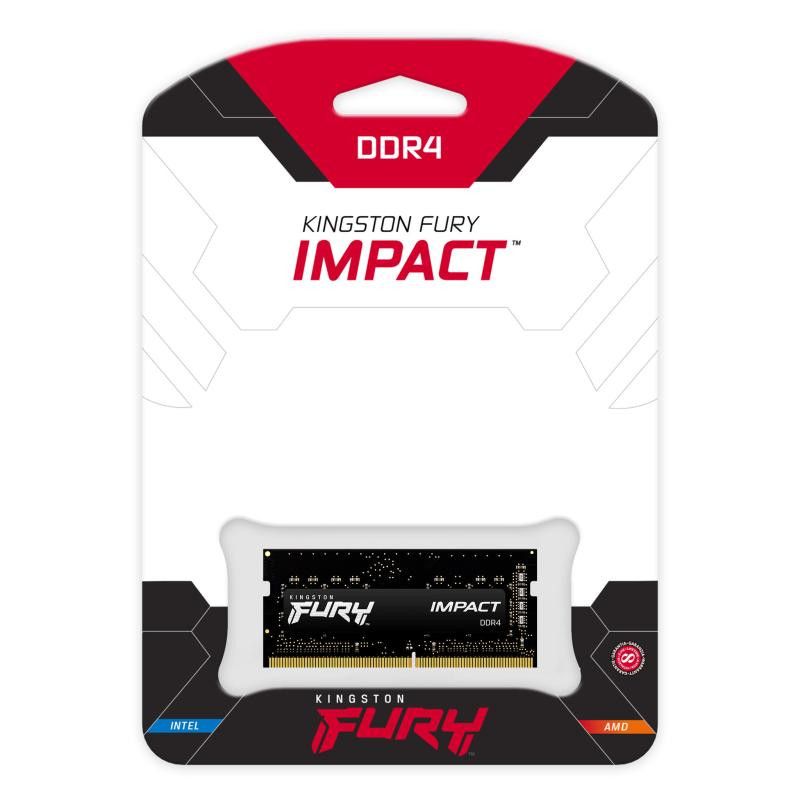 KINGSTON SODIMM 8G (1x8G) D4 3200Mhz FURY Impact · Mémoires PC · Informat Systems Strasbourg (image 3)
