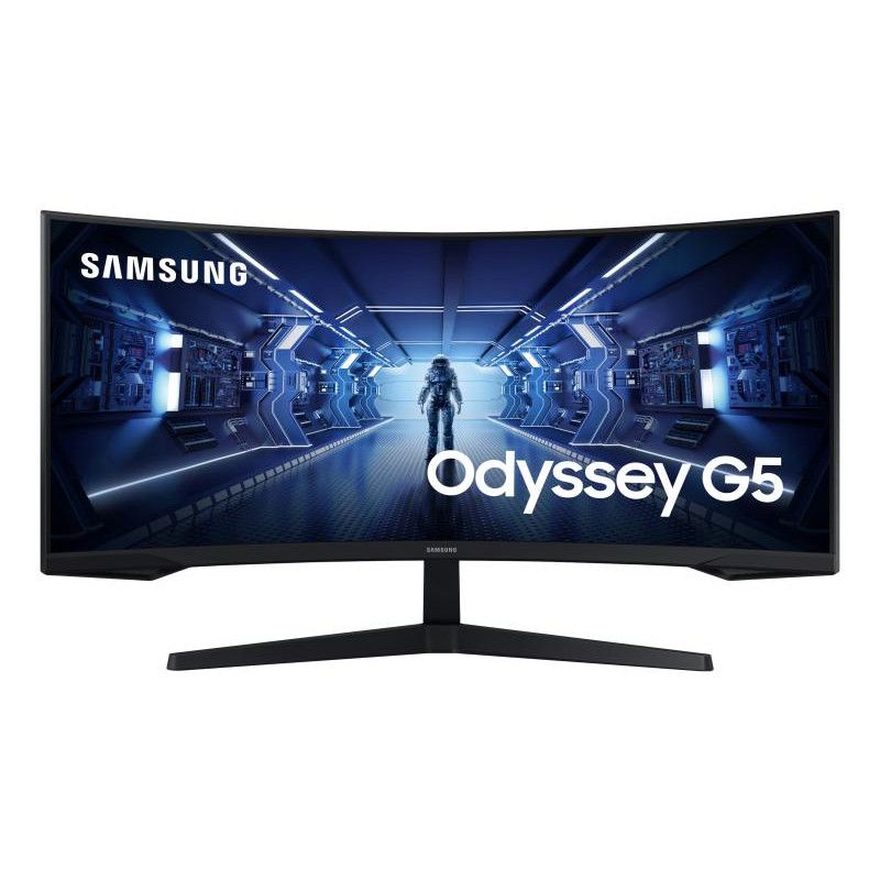 Samsung G55T écran plat de PC 86,4 cm (34") 3440 x 1440 pixels UltraWide Quad HD LED Noir · Moniteur · Informat Systems St...