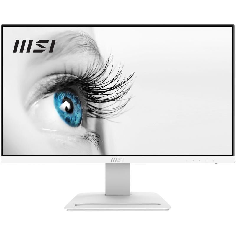 MSI Pro MP243XW écran plat de PC 60,5 cm (23.8") 1920 x 1080 pixels Full HD Blanc · Moniteur · Informat Systems Strasbourg