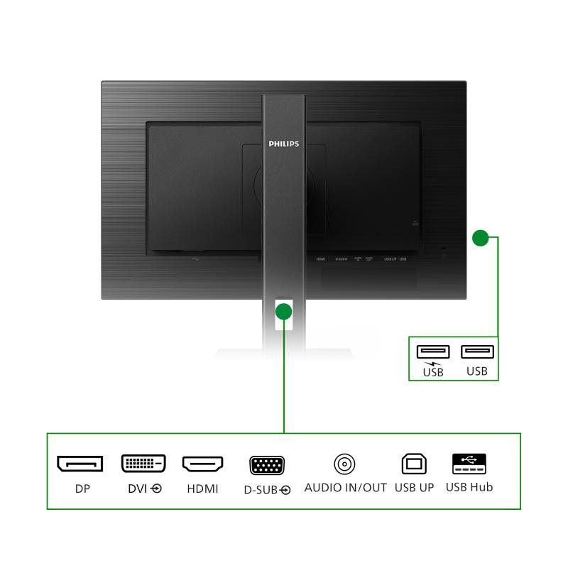 PHILIPS 242B1G/00 · Moniteur · Informat Systems Strasbourg (image 4)