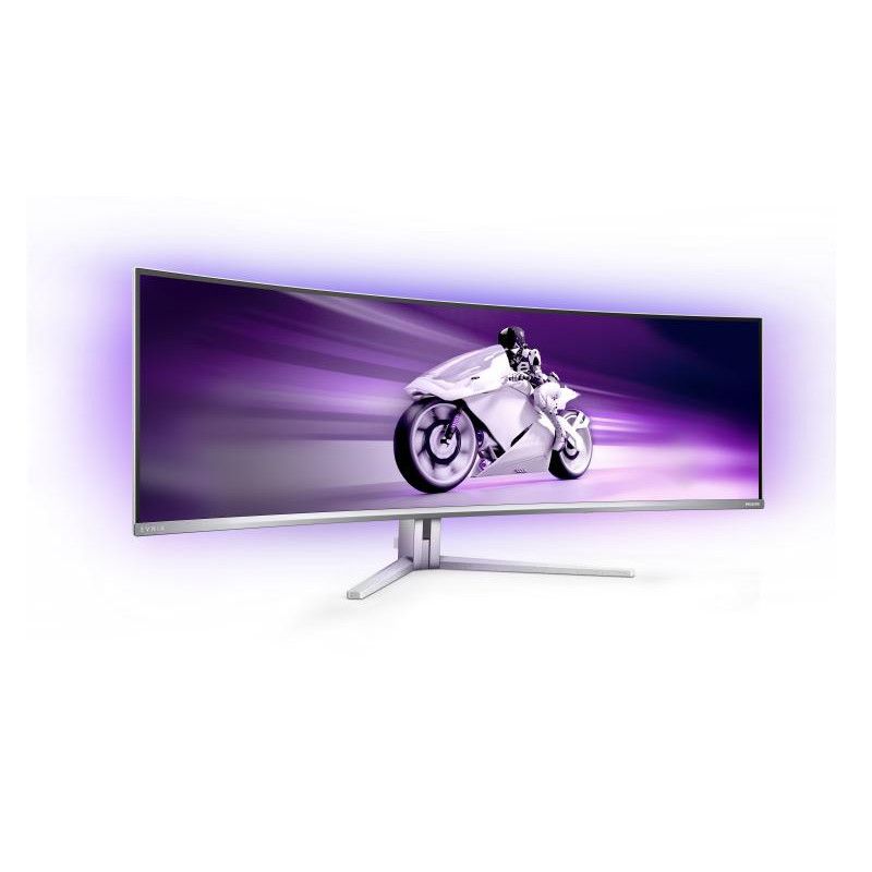 Philips Evnia 8000 49M2C8900/00 écran plat de PC 124,2 cm (48.9") 5120 x 1440 pixels Dual QHD QD-OLED Blanc · Moniteur · I... (image 18)