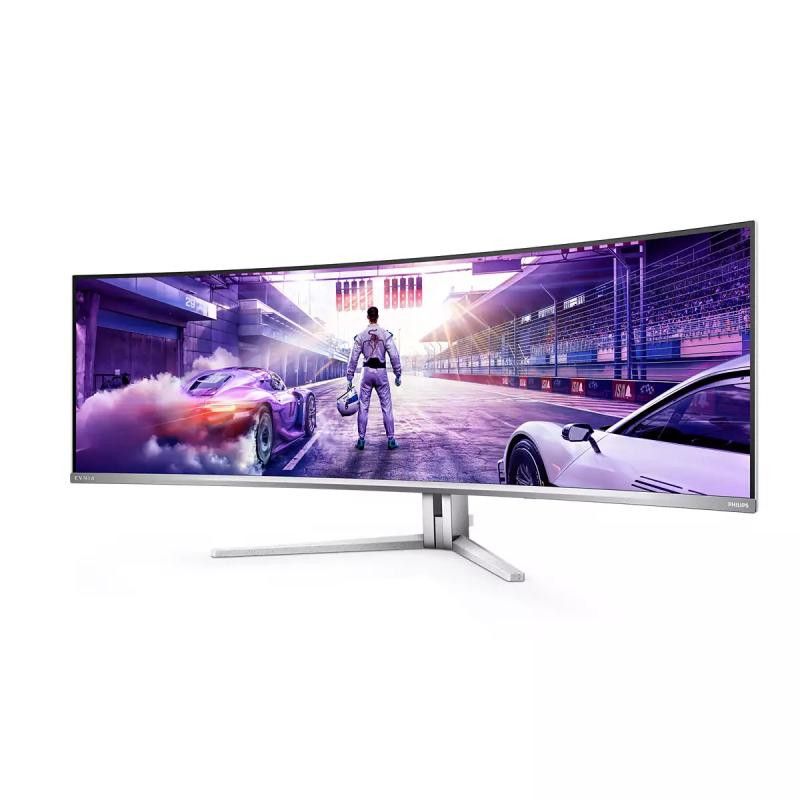 Philips Evnia 8000 49M2C8900/00 écran plat de PC 124,2 cm (48.9") 5120 x 1440 pixels Dual QHD QD-OLED Blanc · Moniteur · I... (image 23)