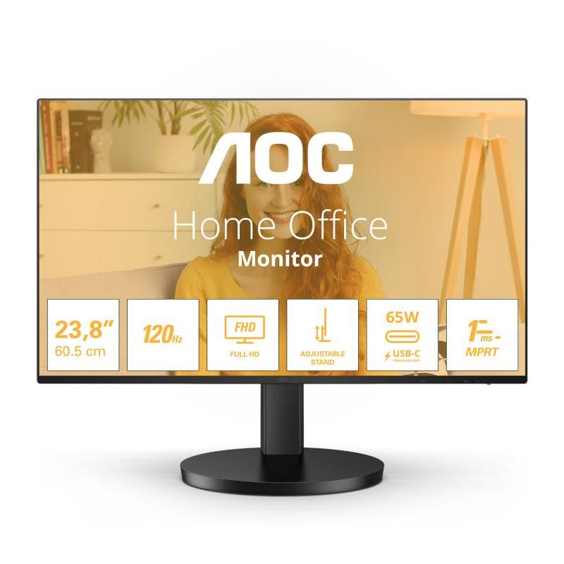 AOC B3 27B3CF2 écran plat de PC 68,6 cm (27") 1920 x 1080 pixels Full HD LED Noir · Moniteur · Informat Systems Strasbourg
