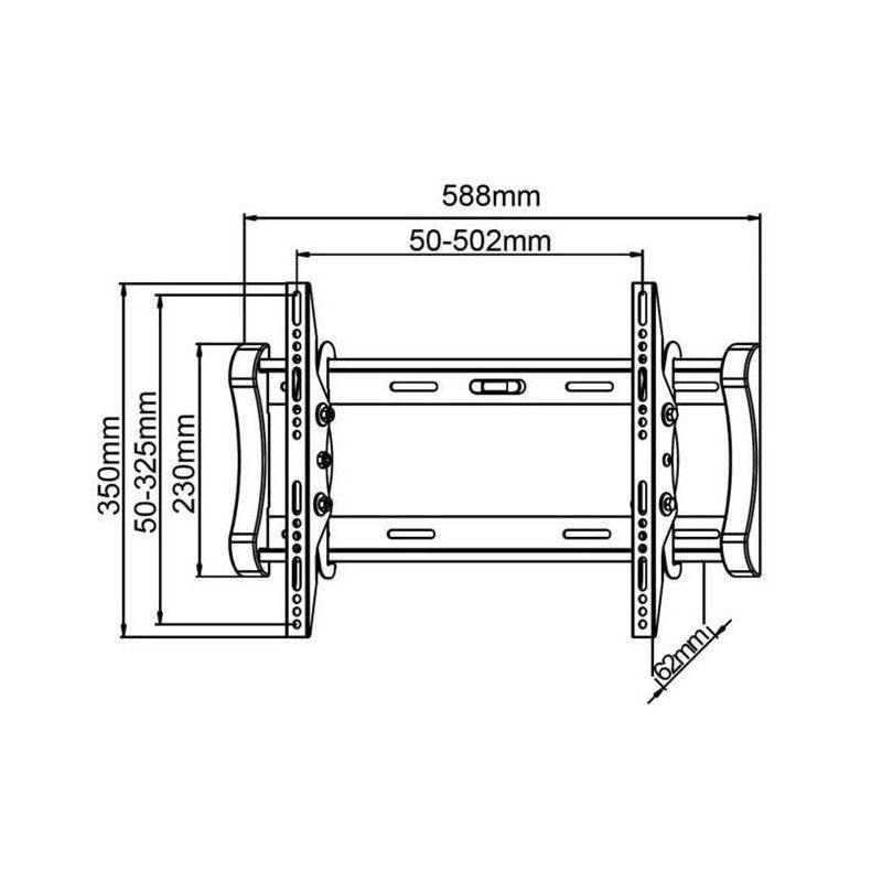 KIMEX Support Mural Inclinable pour Ecran TV 23'' - 27'' · Accessoires écrans · Informat Systems Strasbourg (image 4)