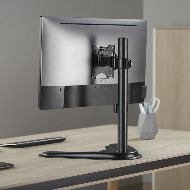KIMEX Support de Bureau Sur Pied pour 1 Ecran Moniteur TV 17'' - 32'' · Accessoires écrans · Informat Systems Strasbourg (image 6)