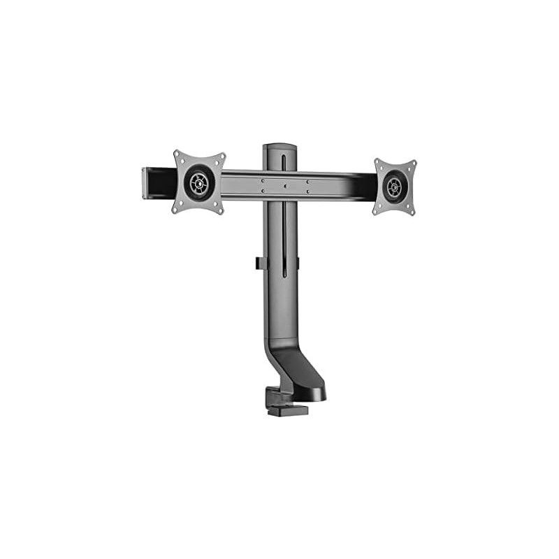 KIMEX Support de Bureau A Pincer pour 2 Ecrans Moniteurs TV 17' '- 32'' · Accessoires écrans · Informat Systems Strasbourg (image 2)