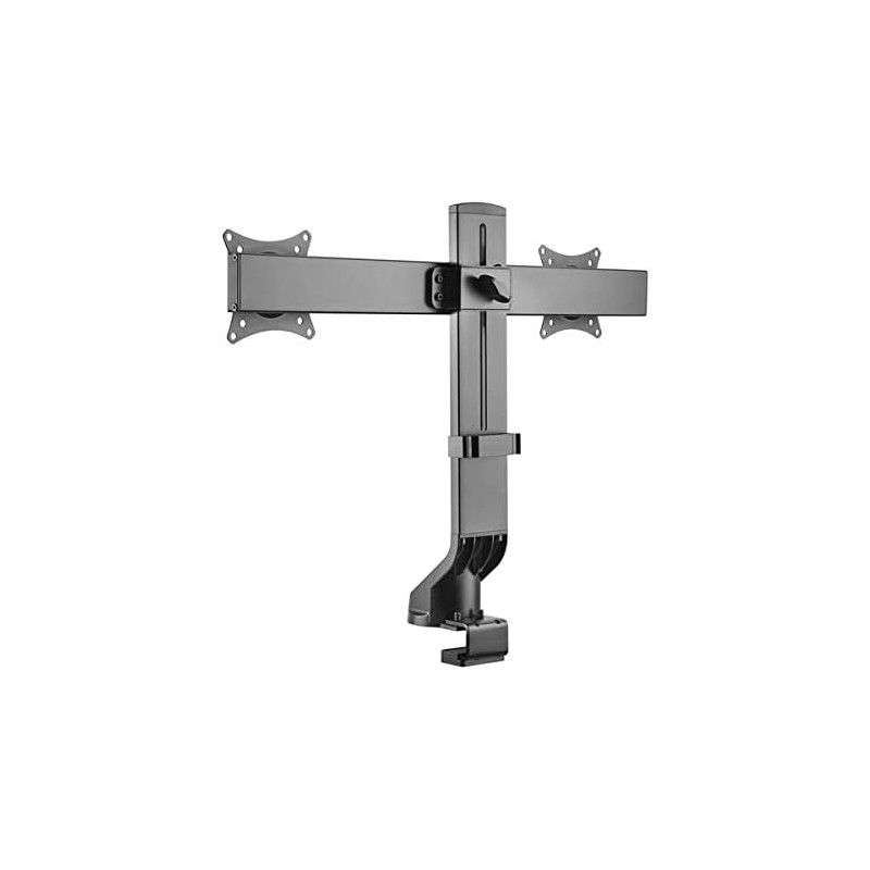 KIMEX Support de Bureau A Pincer pour 2 Ecrans Moniteurs TV 17' '- 32'' · Accessoires écrans · Informat Systems Strasbourg (image 4)