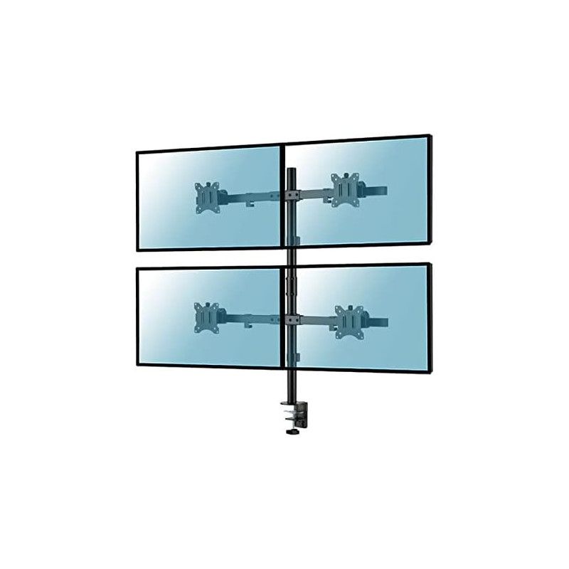 KIMEX Support de Bureau A Pincer pour 4 Ecrans Moniteurs TV 17' '- 32'' · Accessoires écrans · Informat Systems Strasbourg