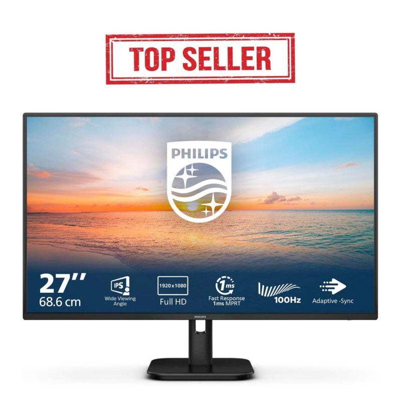 Philips 1000 series 27E1N1100A/00 écran plat de PC 68,6 cm (27") 1920 x 1080 pixels Full HD LCD Noir · Moniteur · Informat...