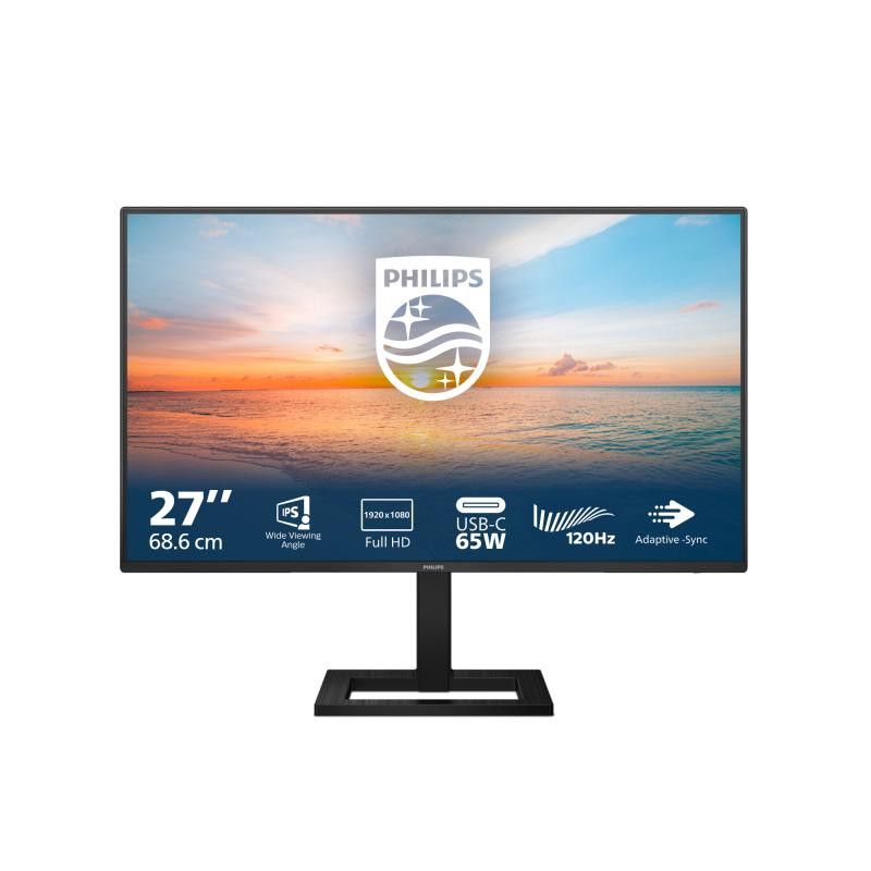 Philips 1000 series 27E1N1300AE/00 écran plat de PC 68,6 cm (27") 1920 x 1080 pixels Full HD LCD Noir · Moniteur · Informa...