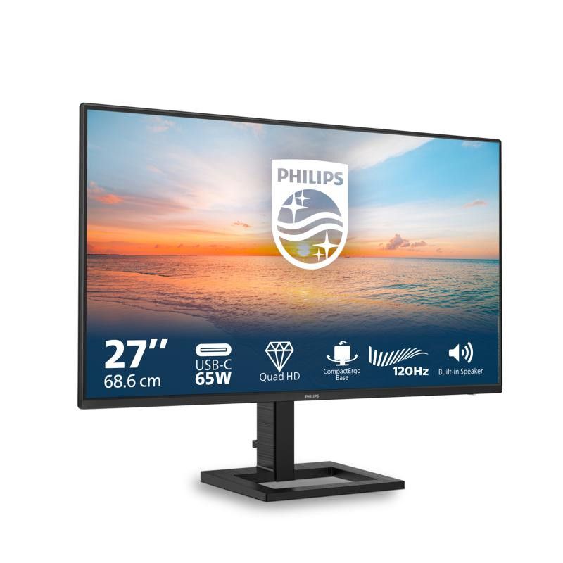 Philips 1000 series 27E1N1600AE/00 écran plat de PC 68,6 cm (27") 2560 x 1440 pixels Quad HD LCD Noir · Moniteur · Informa... (image 2)