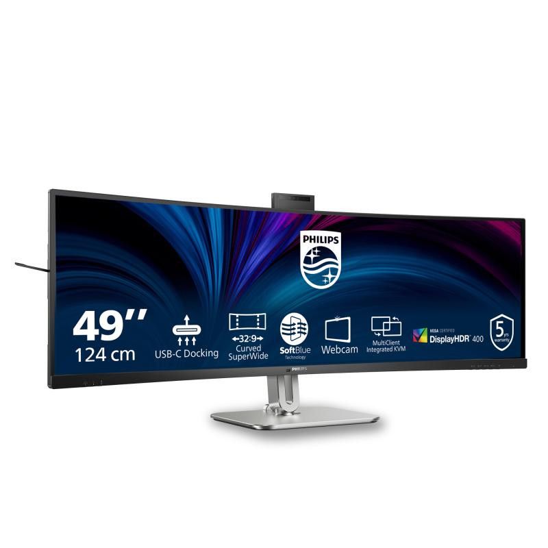 Philips 49B2U6900CH/00 écran plat de PC 124 cm (48.8") 5120 x 1440 pixels Dual QHD LCD Noir · Moniteur · Informat Systems ... (image 2)