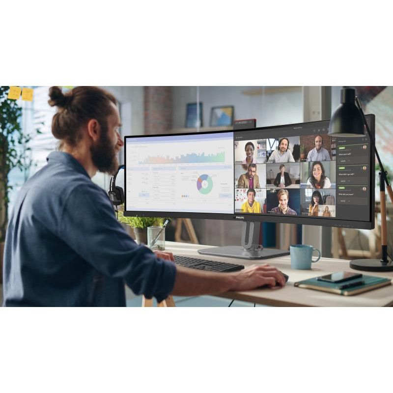 Philips 49B2U6900CH/00 écran plat de PC 124 cm (48.8") 5120 x 1440 pixels Dual QHD LCD Noir · Moniteur · Informat Systems ... (image 8)