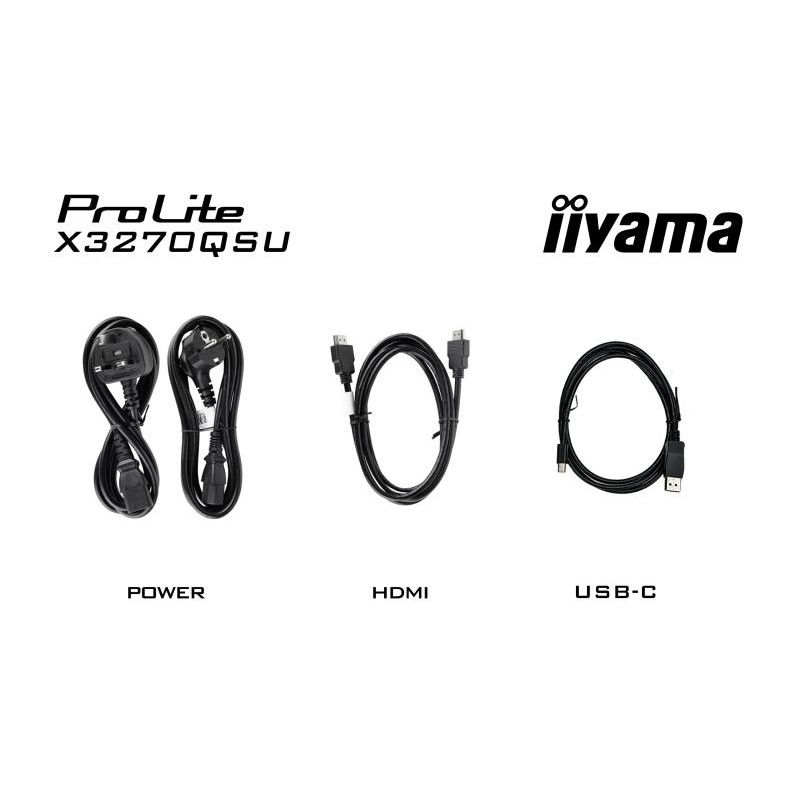 iiyama ProLite X3270QSU-B1 écran plat de PC 80 cm (31.5") 2560 x 1440 pixels Wide Quad HD LED Noir · Moniteur · Informat S... (image 14)