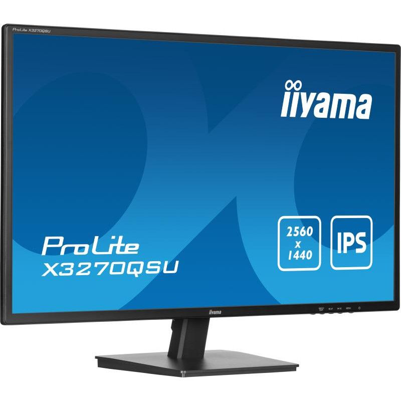 iiyama ProLite X3270QSU-B1 écran plat de PC 80 cm (31.5") 2560 x 1440 pixels Wide Quad HD LED Noir · Moniteur · Informat S... (image 3)