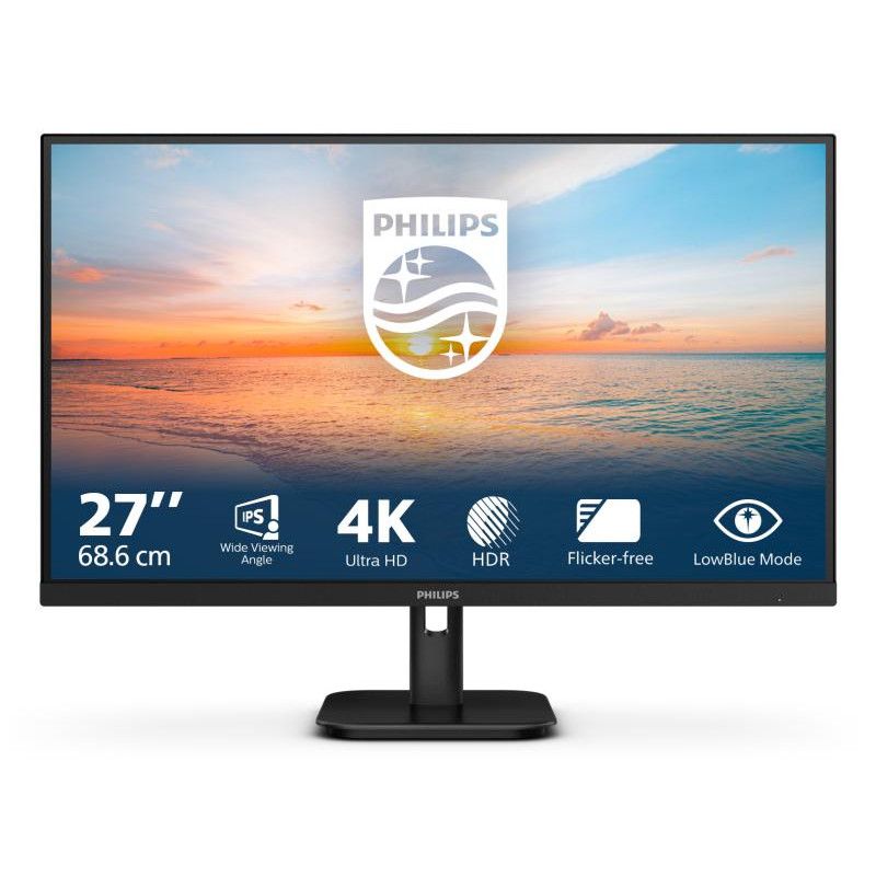 Philips 27E1N1800A/00 écran plat de PC 68,6 cm (27") 3840 x 2160 pixels 4K Ultra HD LED Noir · Moniteur · Informat Systems...