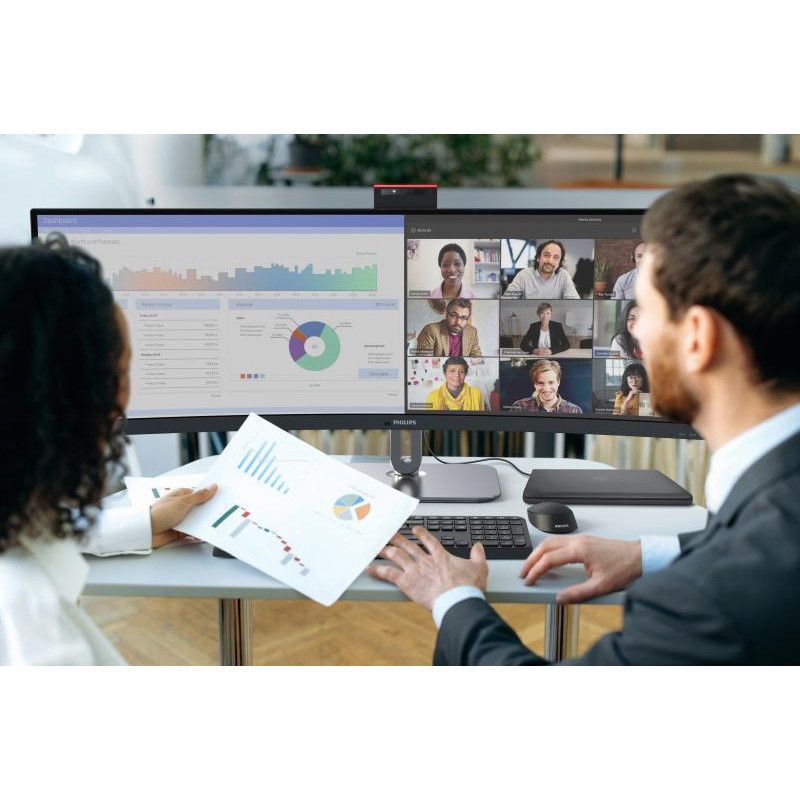 Philips 49B2U6903CH/00 écran plat de PC 124 cm (48.8") 5120 x 1440 pixels Dual QHD LCD Gris · Moniteur · Informat Systems ... (image 11)
