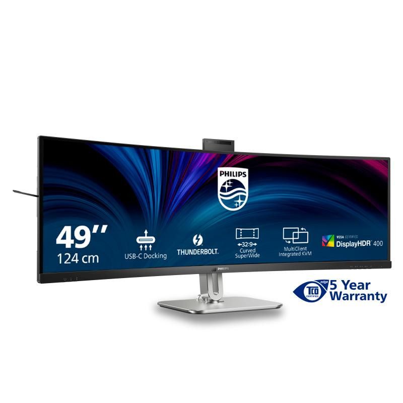 Philips 49B2U6903CH/00 écran plat de PC 124 cm (48.8") 5120 x 1440 pixels Dual QHD LCD Gris · Moniteur · Informat Systems ... (image 4)