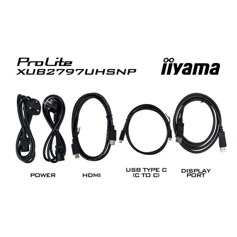 iiyama ProLite XUB2797UHSNP-B1 écran plat de PC 68,6 cm (27") 3840 x 2160 pixels 4K Ultra HD LED Noir · Moniteur · Informa... (image 15)