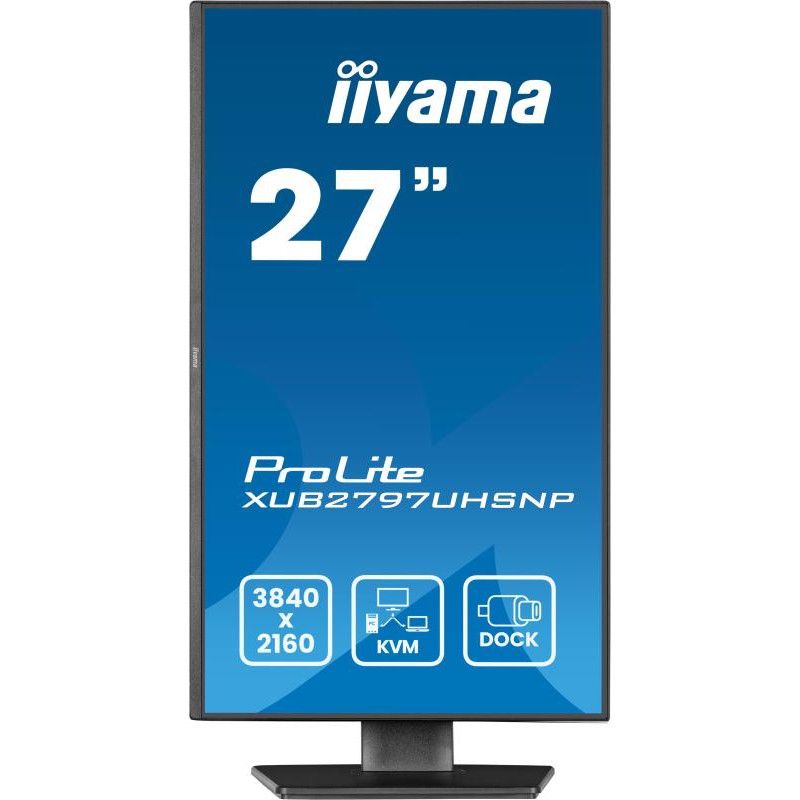 iiyama ProLite XUB2797UHSNP-B1 écran plat de PC 68,6 cm (27") 3840 x 2160 pixels 4K Ultra HD LED Noir · Moniteur · Informa... (image 3)