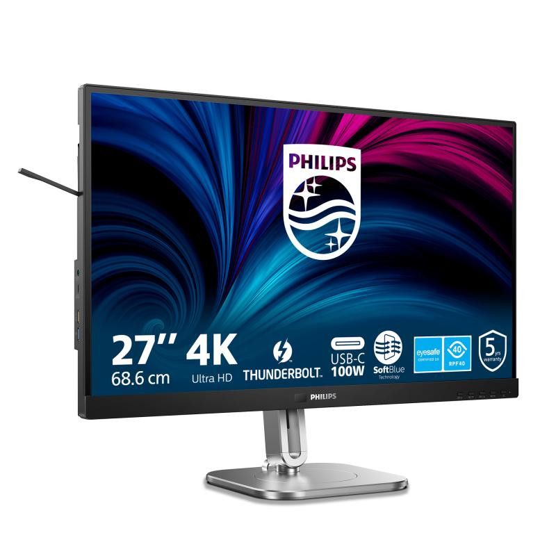 Philips 6000 series 27B2U6903/00 écran plat de PC 68,6 cm (27") 3840 x 2160 pixels 4K Ultra HD LED Anthracite · Moniteur ·... (image 2)