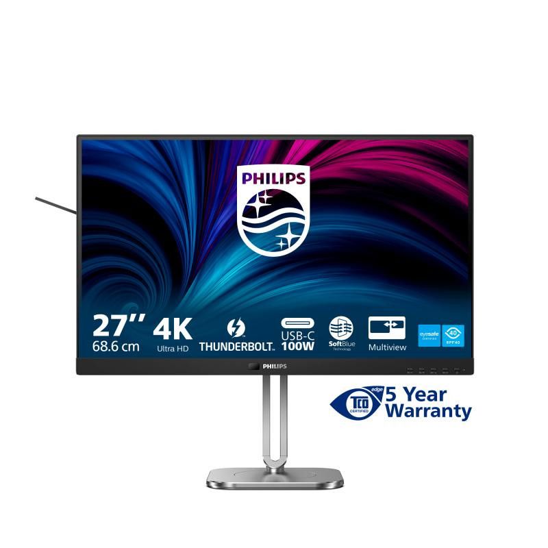 Philips 6000 series 27B2U6903/00 écran plat de PC 68,6 cm (27") 3840 x 2160 pixels 4K Ultra HD LED Anthracite · Moniteur ·... (image 3)