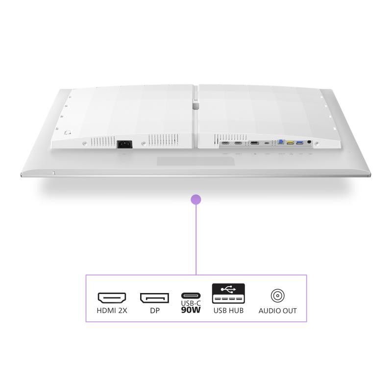 Philips Evnia 8000 32M2N8900/00 écran plat de PC 80 cm (31.5") 3840 x 2160 pixels 4K Ultra HD QD-OLED Blanc · Moniteur · I... (image 4)