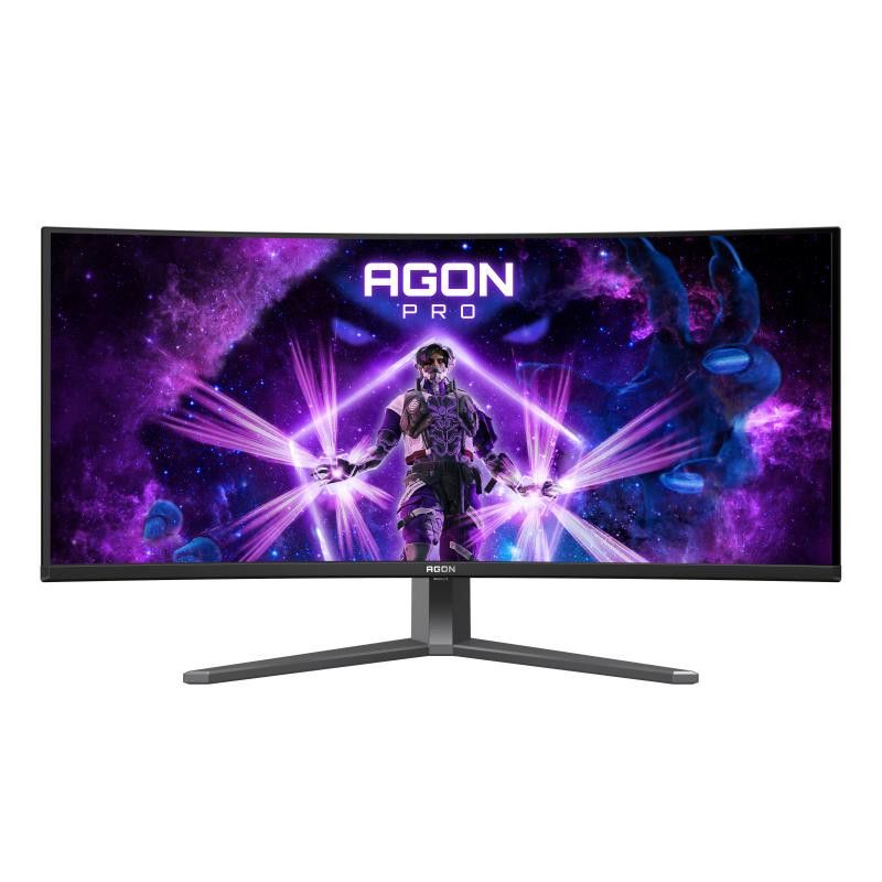 AOC AGON PRO AG346UCD écran plat de PC 86,4 cm (34") 3440 x 1440 pixels Wide Quad HD QD-OLED Noir, Gris · Moniteur · Infor... (image 5)