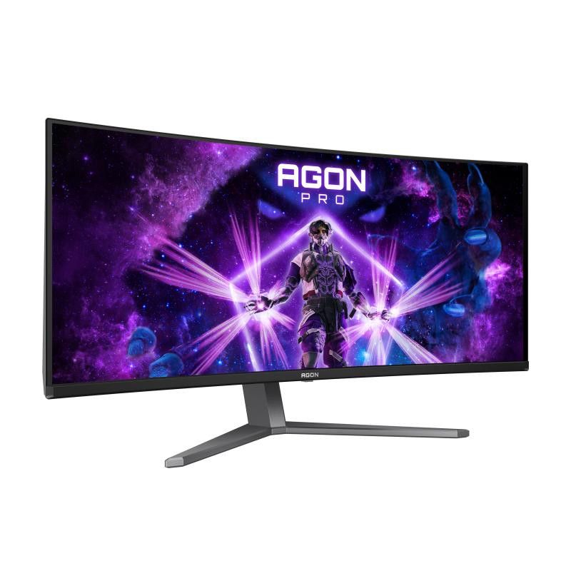 AOC AGON PRO AG346UCD écran plat de PC 86,4 cm (34") 3440 x 1440 pixels Wide Quad HD QD-OLED Noir, Gris · Moniteur · Infor... (image 6)