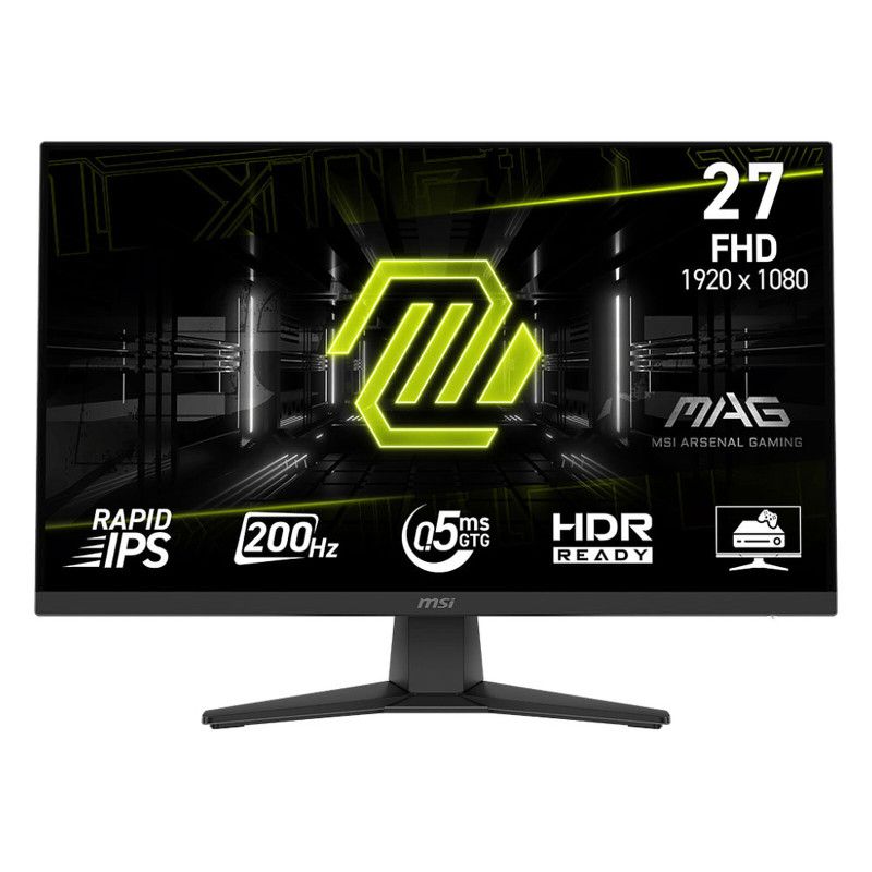 MSI MAG 272F écran plat de PC 68,6 cm (27") 1920 x 1080 pixels Full HD Noir · Moniteur · Informat Systems Strasbourg