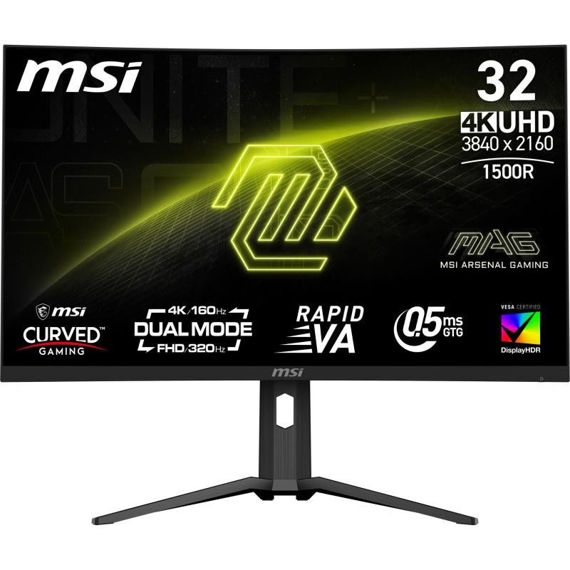 MSI MAG 321CUPDF écran plat de PC 80 cm (31.5") 3840 x 2160 pixels 4K Ultra HD LCD Noir · Moniteur · Informat Systems Stra...
