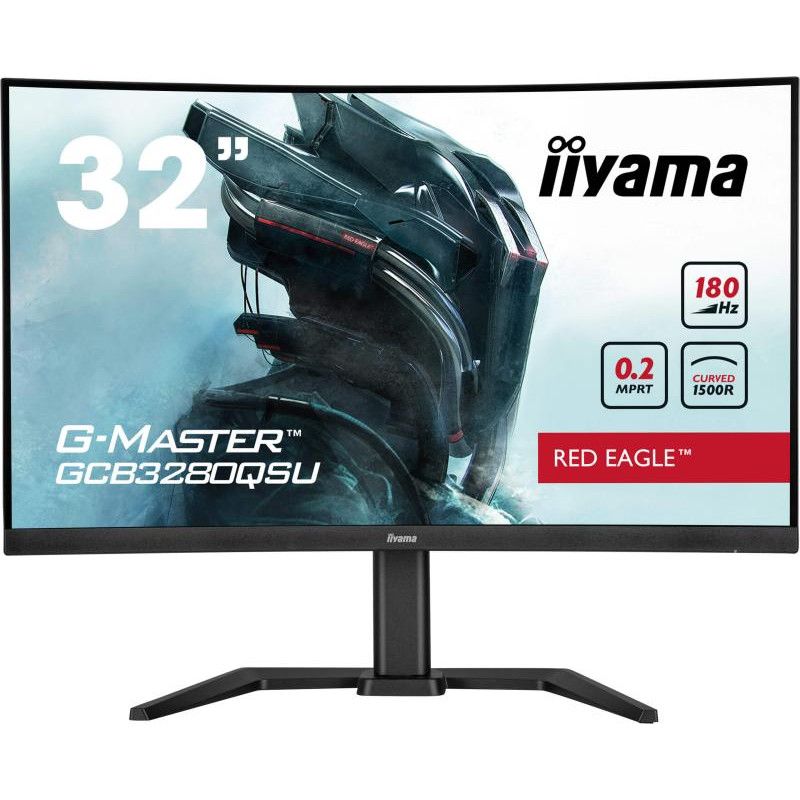 iiyama G-MASTER GCB3280QSU-B2 écran plat de PC 80 cm (31.5") 2560 x 1440 pixels Dual QHD LED Noir · Moniteur · Informat Sy... (image 2)