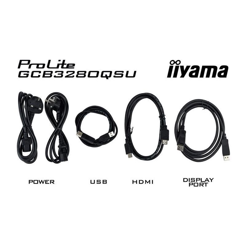 iiyama G-MASTER GCB3280QSU-B2 écran plat de PC 80 cm (31.5") 2560 x 1440 pixels Dual QHD LED Noir · Moniteur · Informat Sy... (image 12)