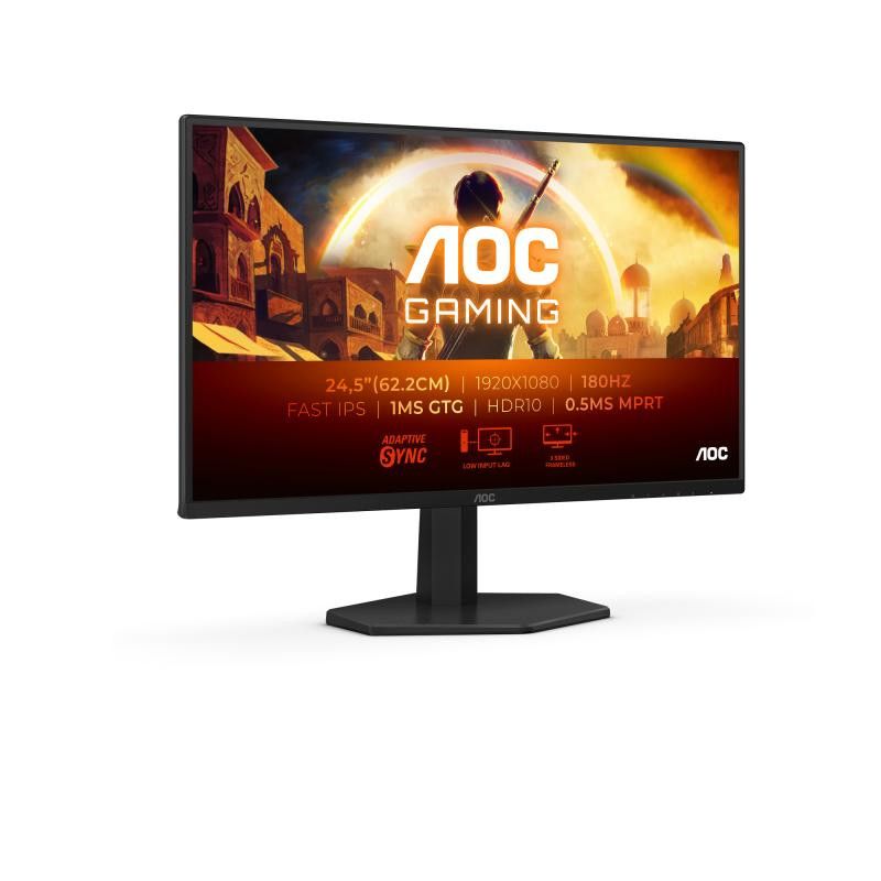 AOC G4 25G42E écran plat de PC 62,2 cm (24.5") 1920 x 1080 pixels Full HD LED Noir, Rouge · Moniteur · Informat Systems St...