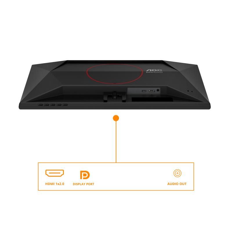 AOC G4 25G42E écran plat de PC 62,2 cm (24.5") 1920 x 1080 pixels Full HD LED Noir, Rouge · Moniteur · Informat Systems St... (image 3)