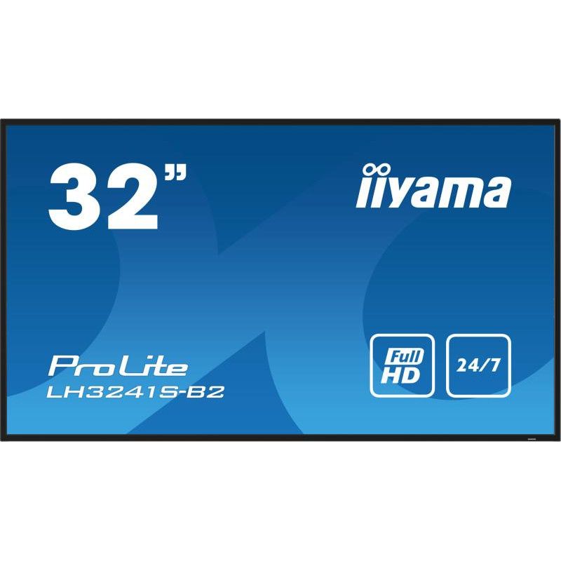 iiyama LH3241S-B2 Écran d'affichage dynamique En forme de kiosk 80 cm (31.5") LED 350 cd/m² Full HD Noir 24/7 · Moniteur ·... (image 2)