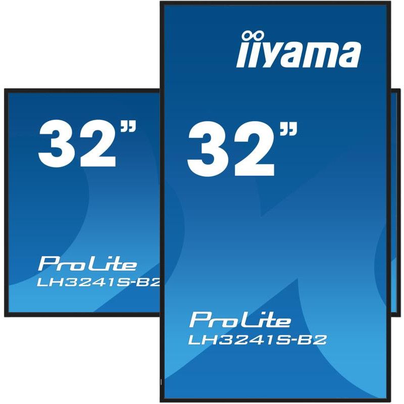 iiyama LH3241S-B2 Écran d'affichage dynamique En forme de kiosk 80 cm (31.5") LED 350 cd/m² Full HD Noir 24/7 · Moniteur ·... (image 5)