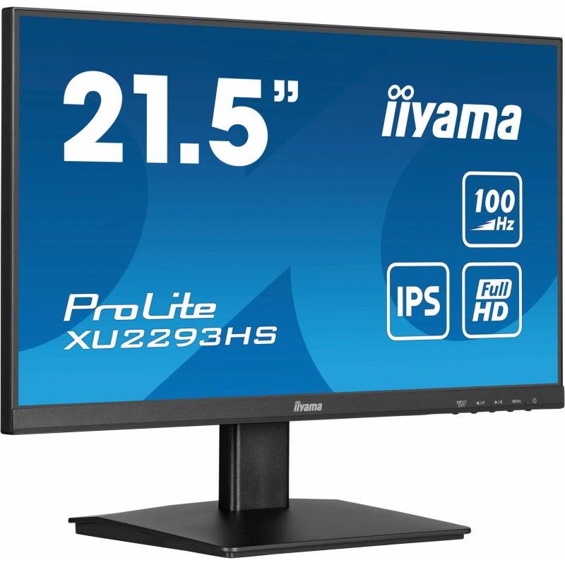 iiyama ProLite XU2293HS-B6 écran plat de PC 54,6 cm (21.5") 1920 x 1080 pixels Full HD LED Noir · Moniteur · Informat Syst...
