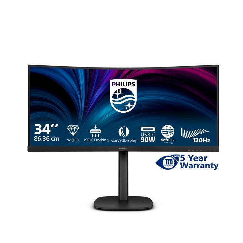 Philips 3000 series 34B2U3600C/00 écran plat de PC 86,4 cm (34") 3440 x 1440 pixels Wide Quad HD LCD Noir · Moniteur · Inf... (image 3)