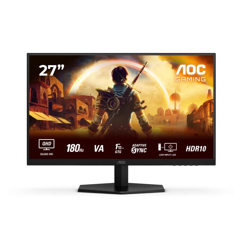 AOC G4 Q27G42XNE écran plat de PC 68,6 cm (27") 2560 x 1440 pixels Quad HD LED Noir, Rouge · Moniteur · Informat Systems S...