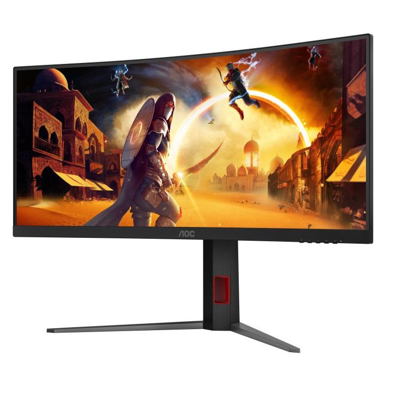 AOC G4 CU34G4 écran plat de PC 86,4 cm (34") 3440 x 1440 pixels Wide Quad HD LED Noir, Rouge · Moniteur · Informat Systems... (image 5)