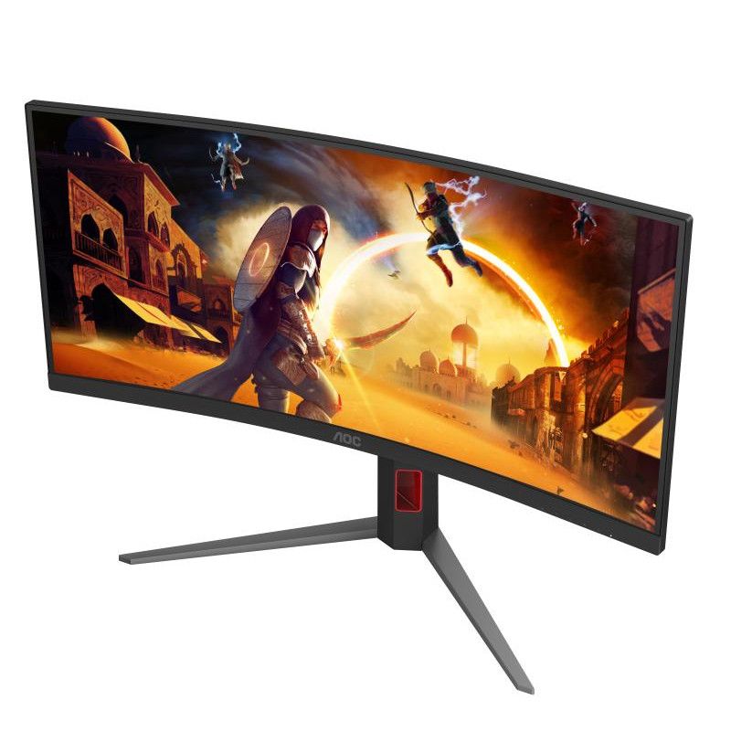 AOC G4 CU34G4 écran plat de PC 86,4 cm (34") 3440 x 1440 pixels Wide Quad HD LED Noir, Rouge · Moniteur · Informat Systems... (image 6)