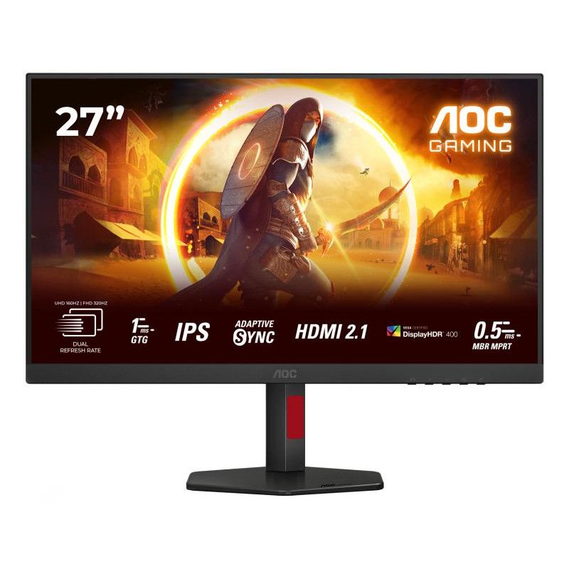 AOC G4 U27G4R écran plat de PC 68,6 cm (27") 3840 x 2160 pixels 4K Ultra HD LED Noir, Rouge · Moniteur · Informat Systems ...