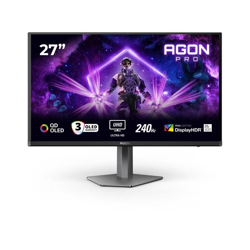 AOC G2 AG276UZD écran plat de PC 67,3 cm (26.5") 3840 x 2160 pixels 4K Ultra HD OLED Noir · Moniteur · Informat Systems St...