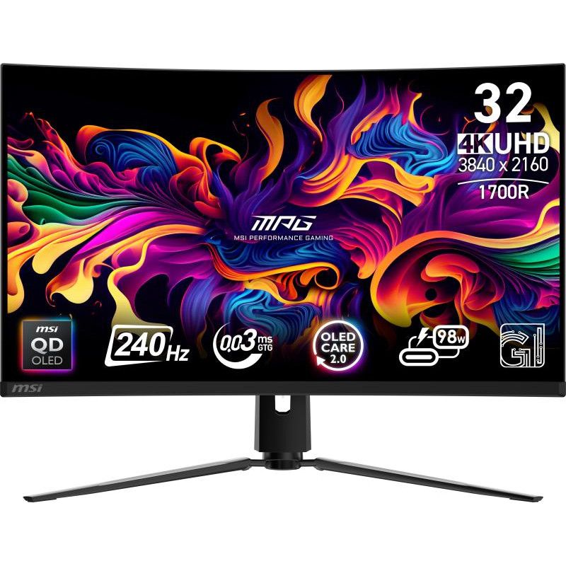 MSI MPG 321CURX QD-OLED · Moniteur · Informat Systems Strasbourg
