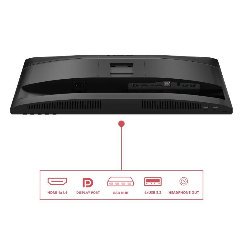 AOC E4 24E4CV écran plat de PC 60,5 cm (23.8") 1920 x 1080 pixels Full HD LED Noir · Moniteur · Informat Systems Strasbourg (image 20)
