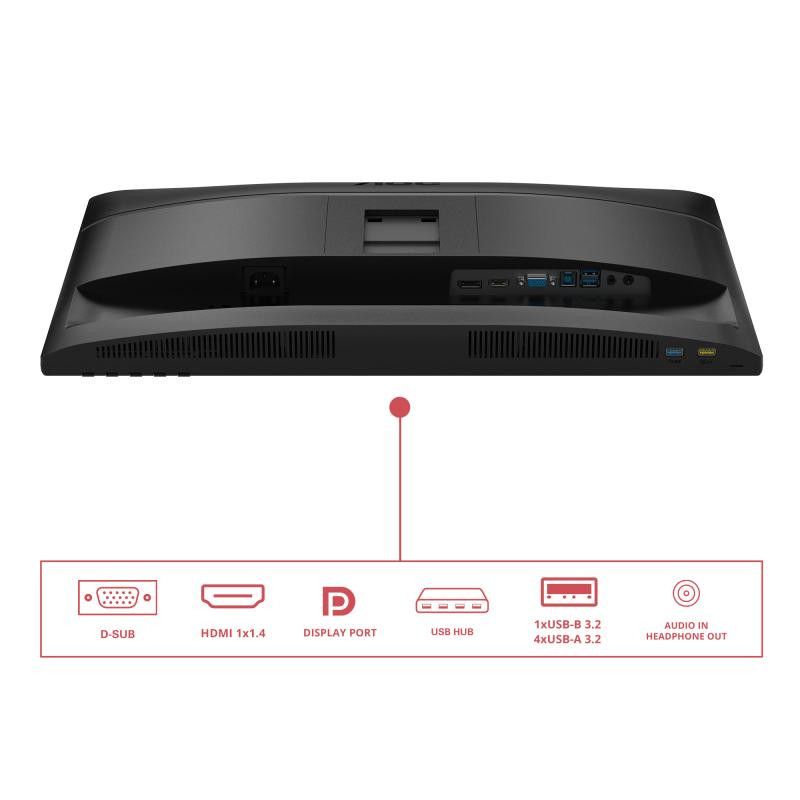 AOC 24E4U écran plat de PC 60,5 cm (23.8") 1920 x 1080 pixels Full HD LED Noir · Moniteur · Informat Systems Strasbourg (image 20)
