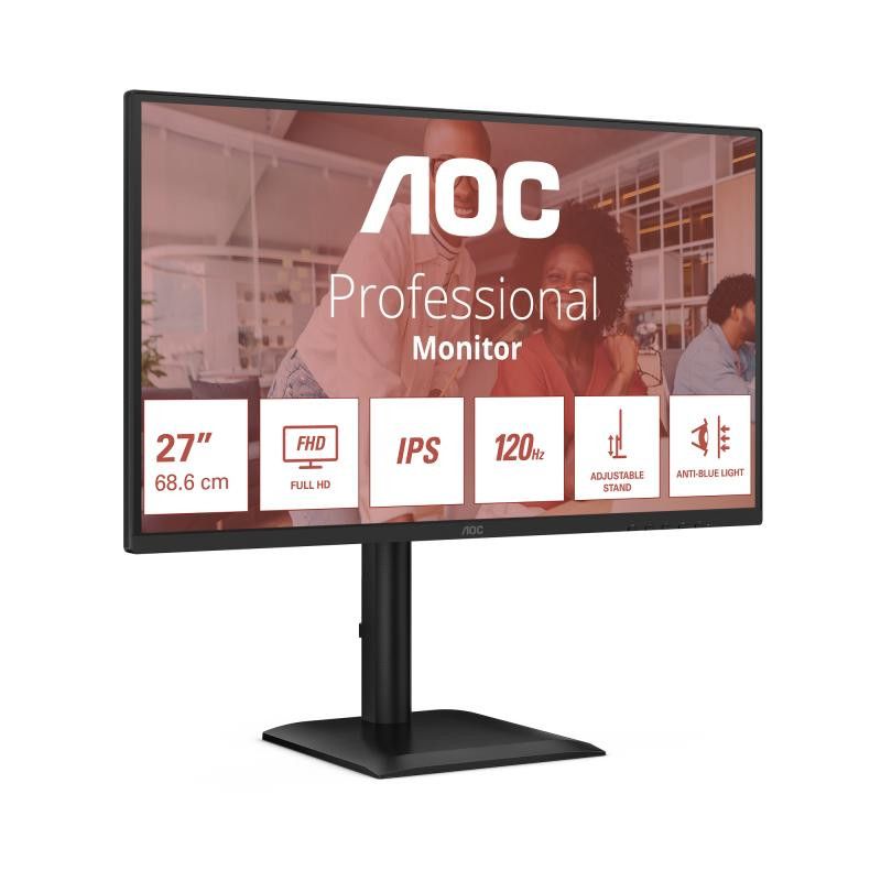 AOC 27E4U écran plat de PC 68,6 cm (27") 1920 x 1080 pixels Full HD LED Noir · Moniteur · Informat Systems Strasbourg (image 23)